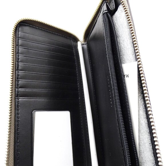 MARC JACOBS Empire City Mink Color Leather Continental Zip Around Wallet - Picture 9 of 9